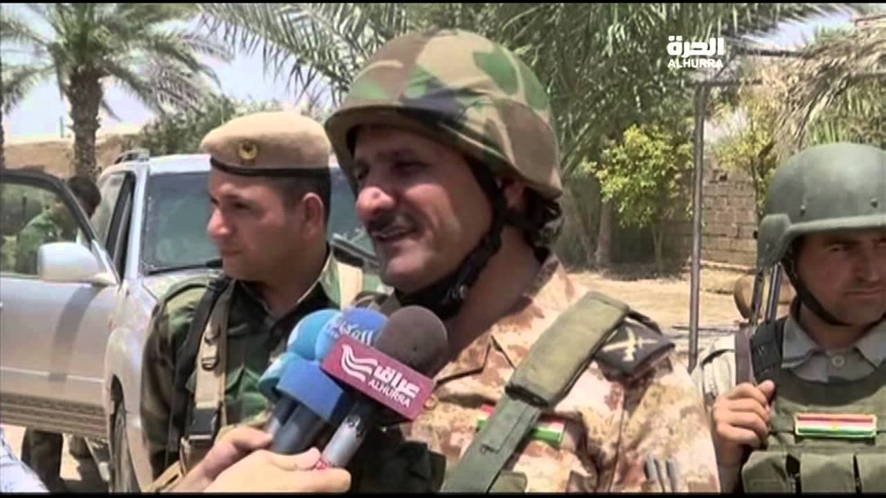 هجوم واسع غرب كركوك لداعش وقوات البيشمركة تصد الهجوم الذي بدأ من ليلة أمس حتى السابعة
