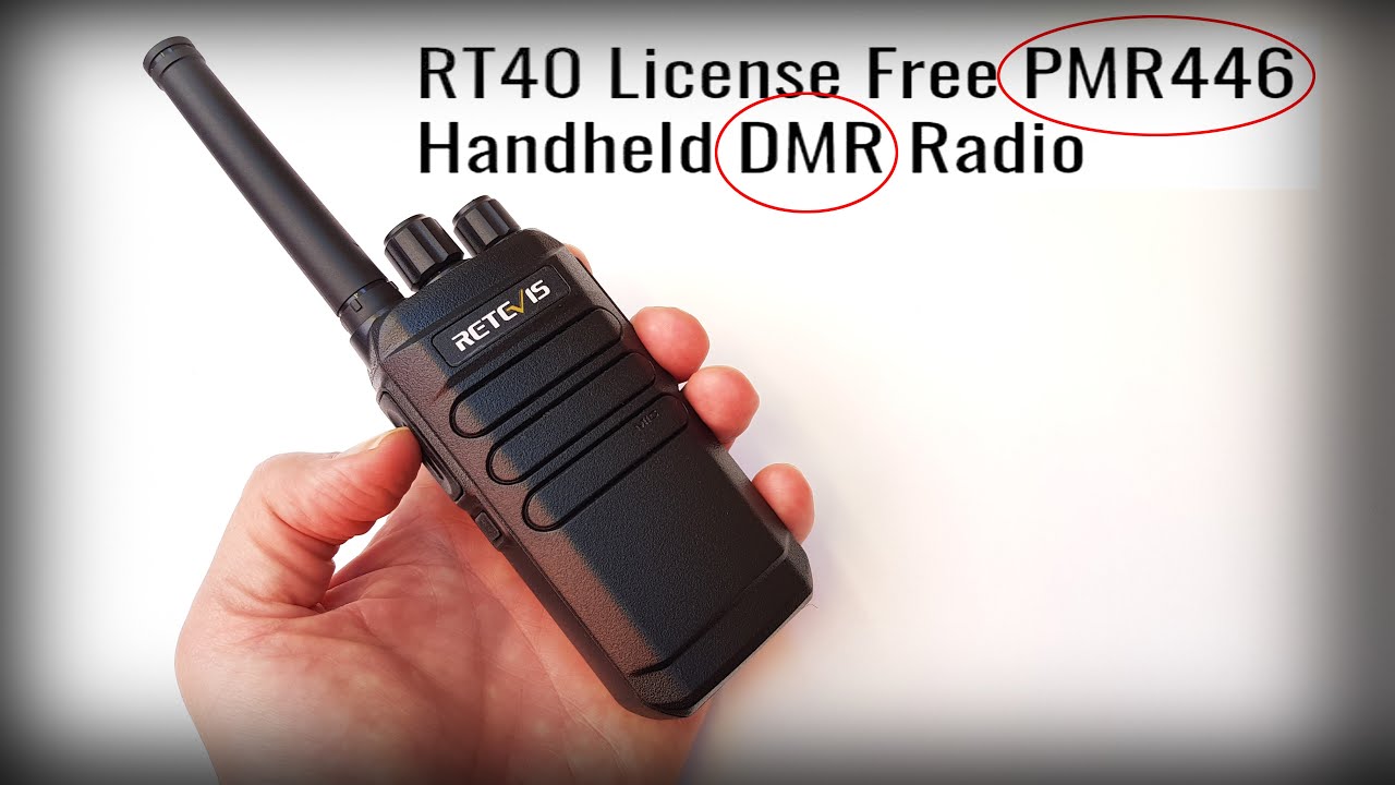 RETEVIS RT40 - RICETRASMITTENTE PMR446 ANOLOG/DIGITAL DMR  -