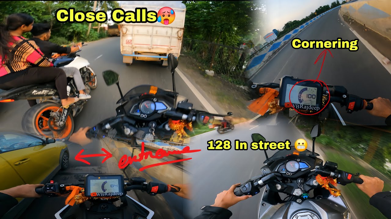 Is Rs Better Than R15🤔// Road Rush With RS200🔥// 130 In Short Strach 🤫//
