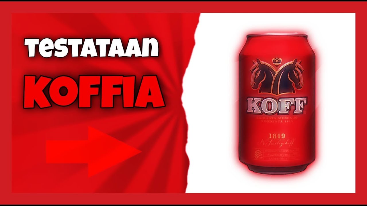 Testataan koff olut 4,6%