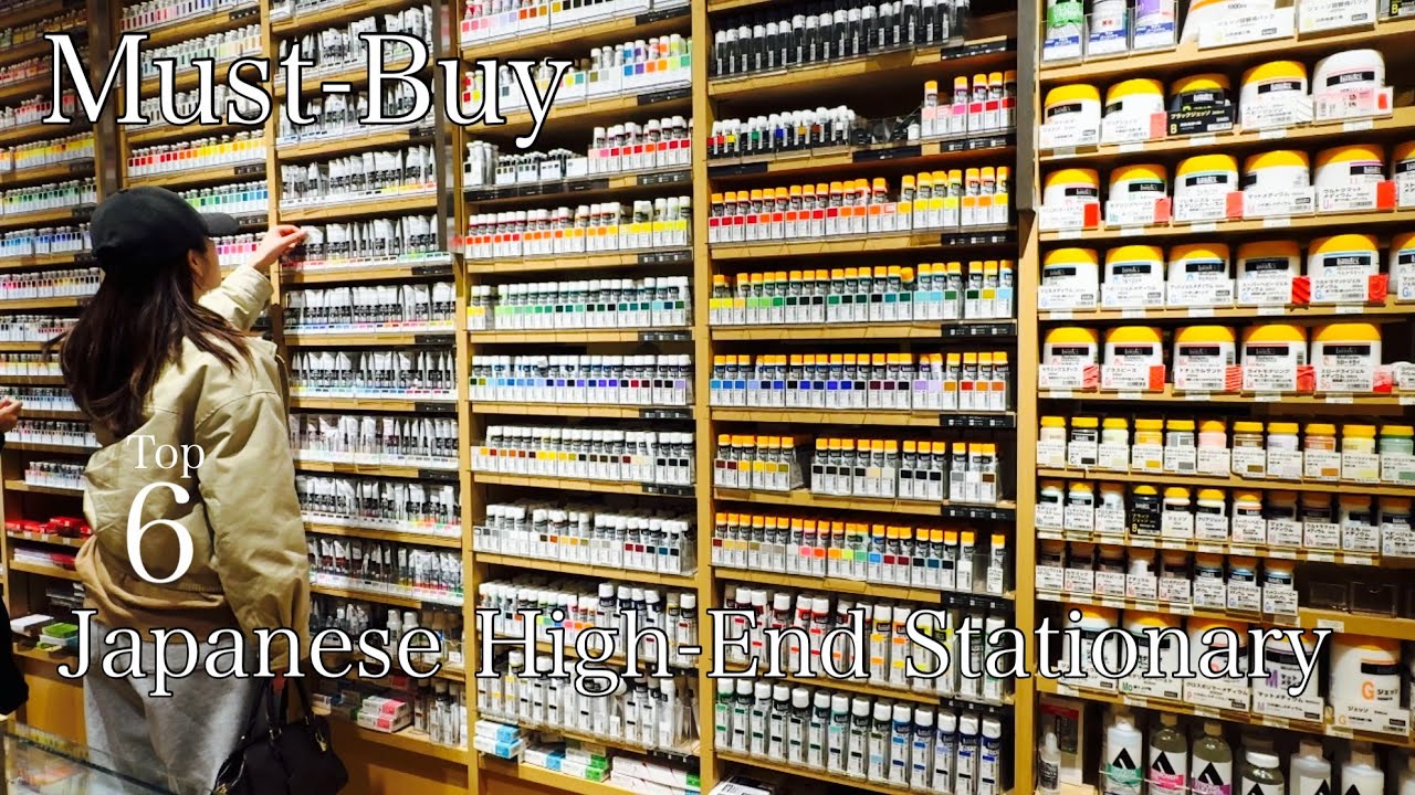 【TOP 6 MUST-BUY】Japanese high-end stationary.