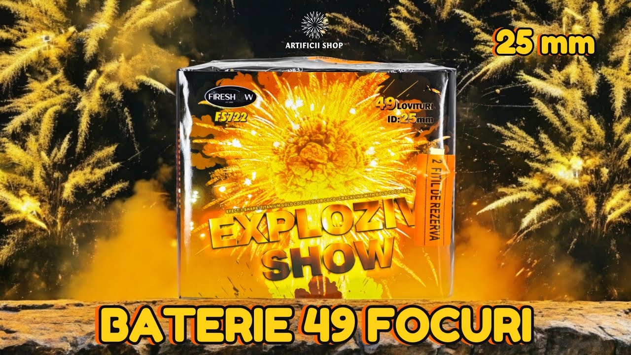 ARTIFICII SHOP BATERIE EXPLOZIV SHOW