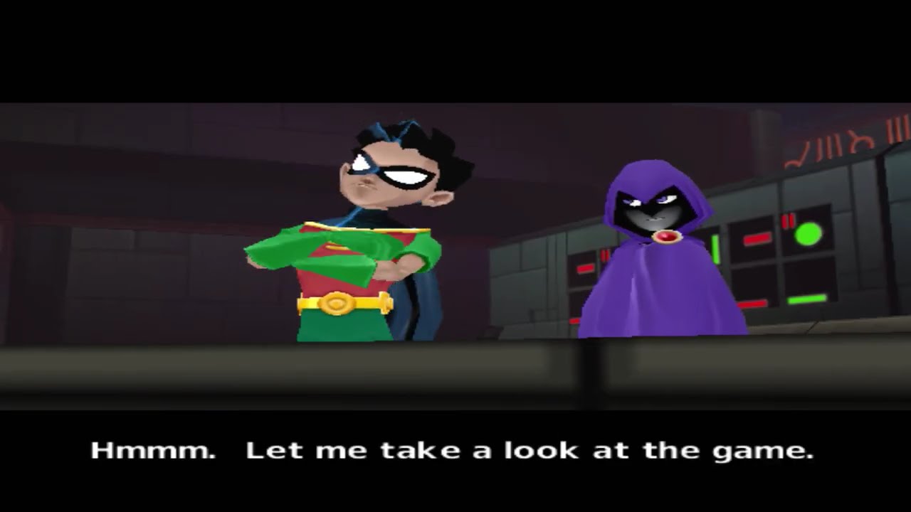 TEEN TITANS ASSEMBLE! TEEN TITANS PS2 EP 1