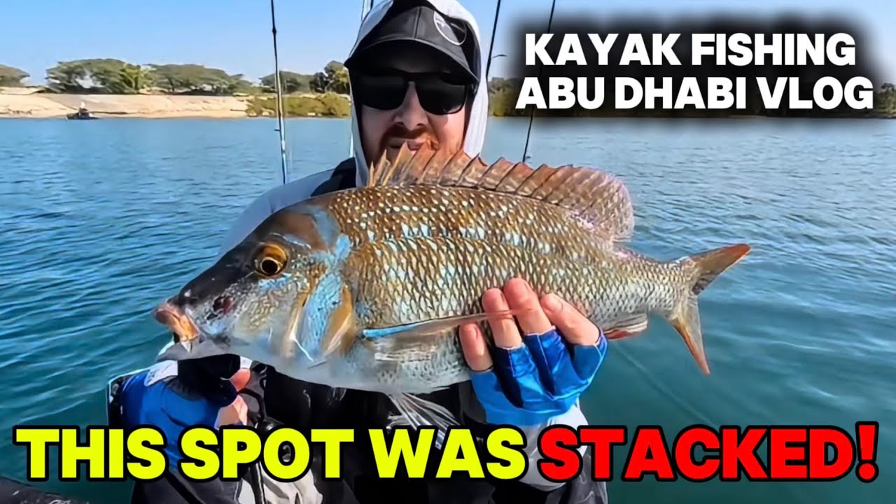 FISHING ABU DHABI VLOG - THIS SPOT WAS STACKED!
