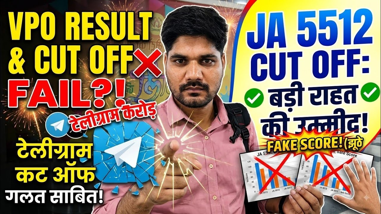 ##UPSSSC Junior Assistant 5512 Final Cut-Off Expectations After VPO Final Result##