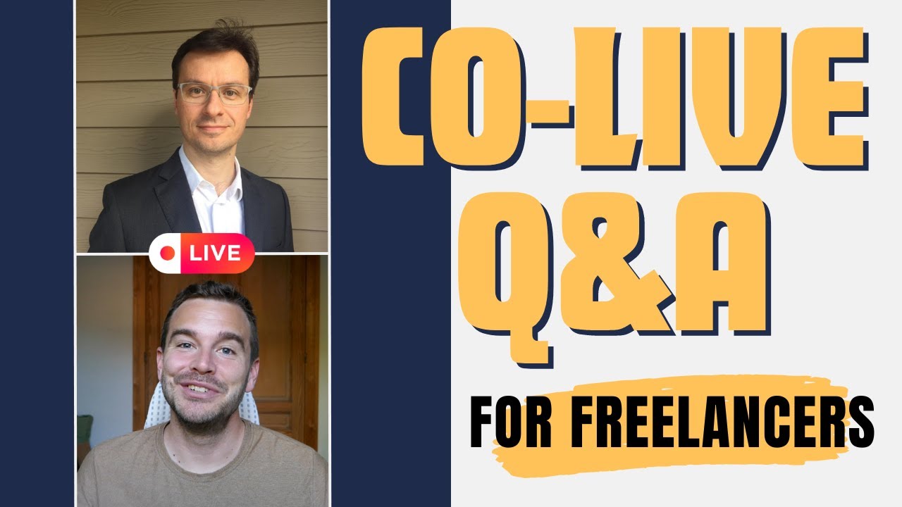 CO-LIVE Q&A FOR FREELANCERS (w/ Robert Gebhardt from @FreelanceTranslatorTips)