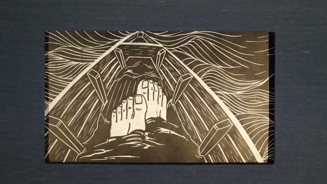 The Dark Sea Crankie (with intro) - live at NCMA