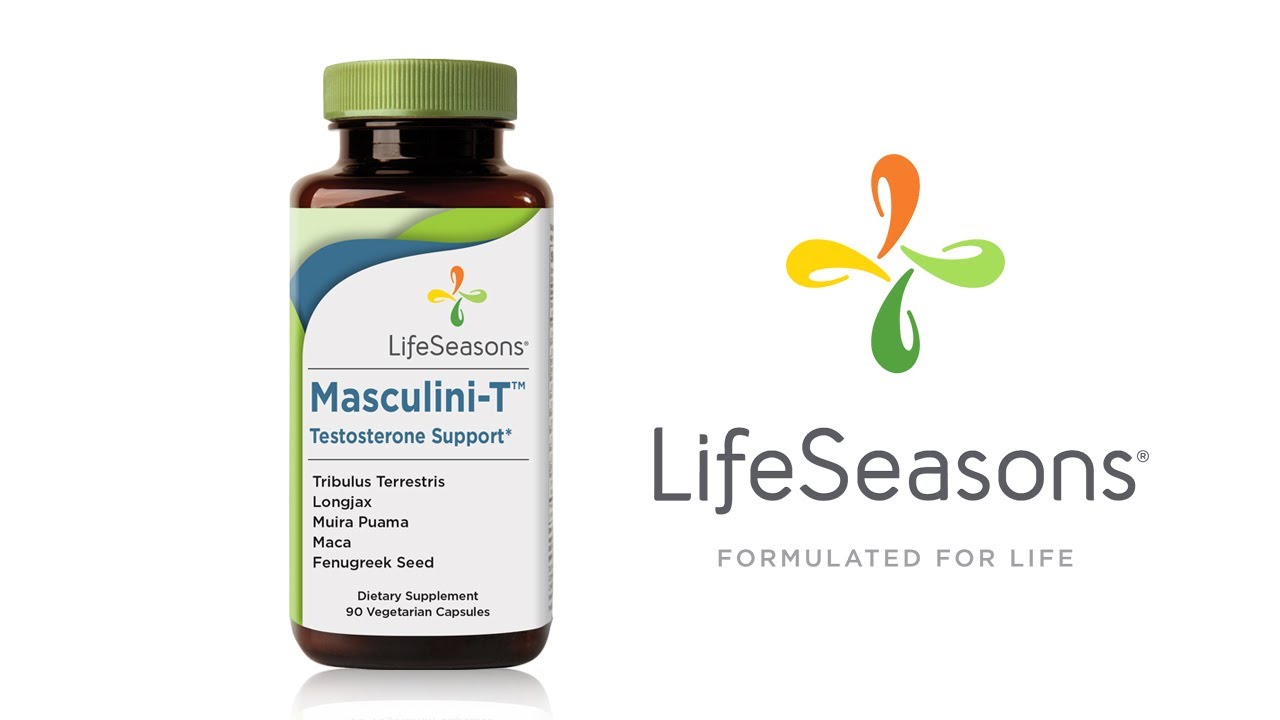 Testosterone Booster Supplement for Men : Masculini-T : from LifeSeasons
