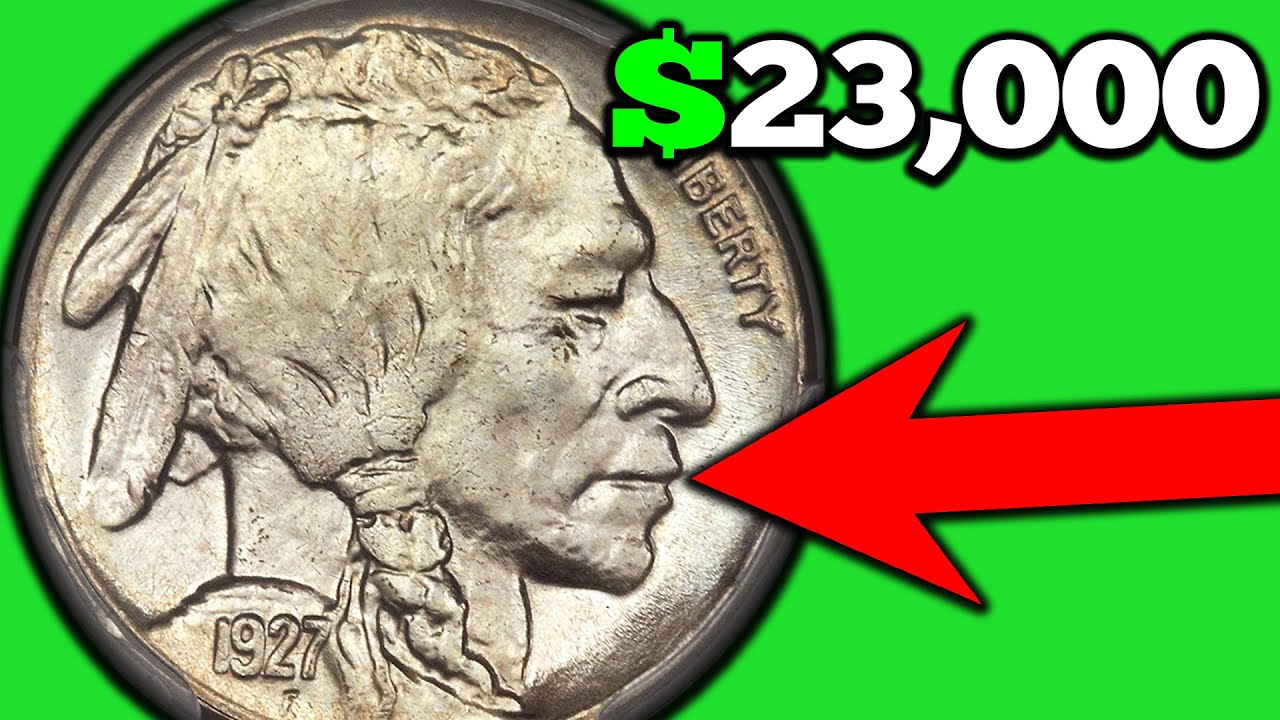 1927 Indian Head Nickels Worth Good Money!