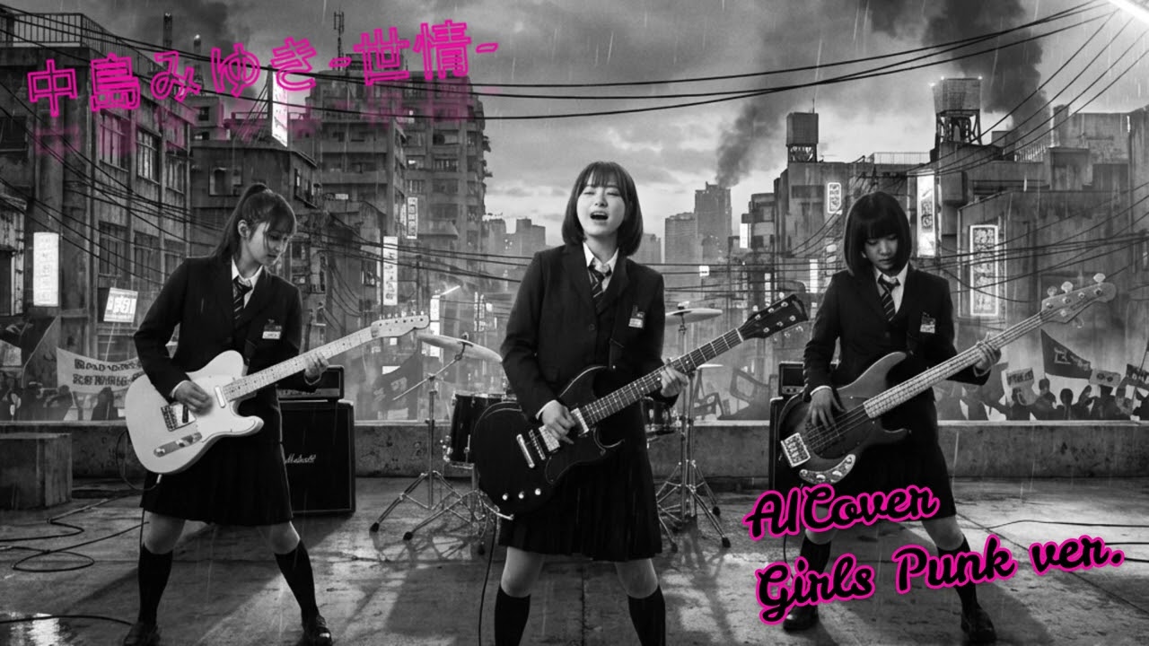 中島みゆき- 世情 - AICover - girls Punk ver -