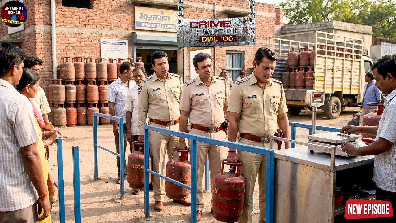 गैस एजेंसी में पुलिस का रौब, लाइन छोड़ सीधा भरवाया सिलेंडर || Crime Patrol