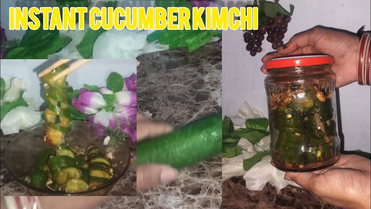 Cucumber Kimchi Recipe | Quick & Tasty Korean Salad | Instant Kimchi
