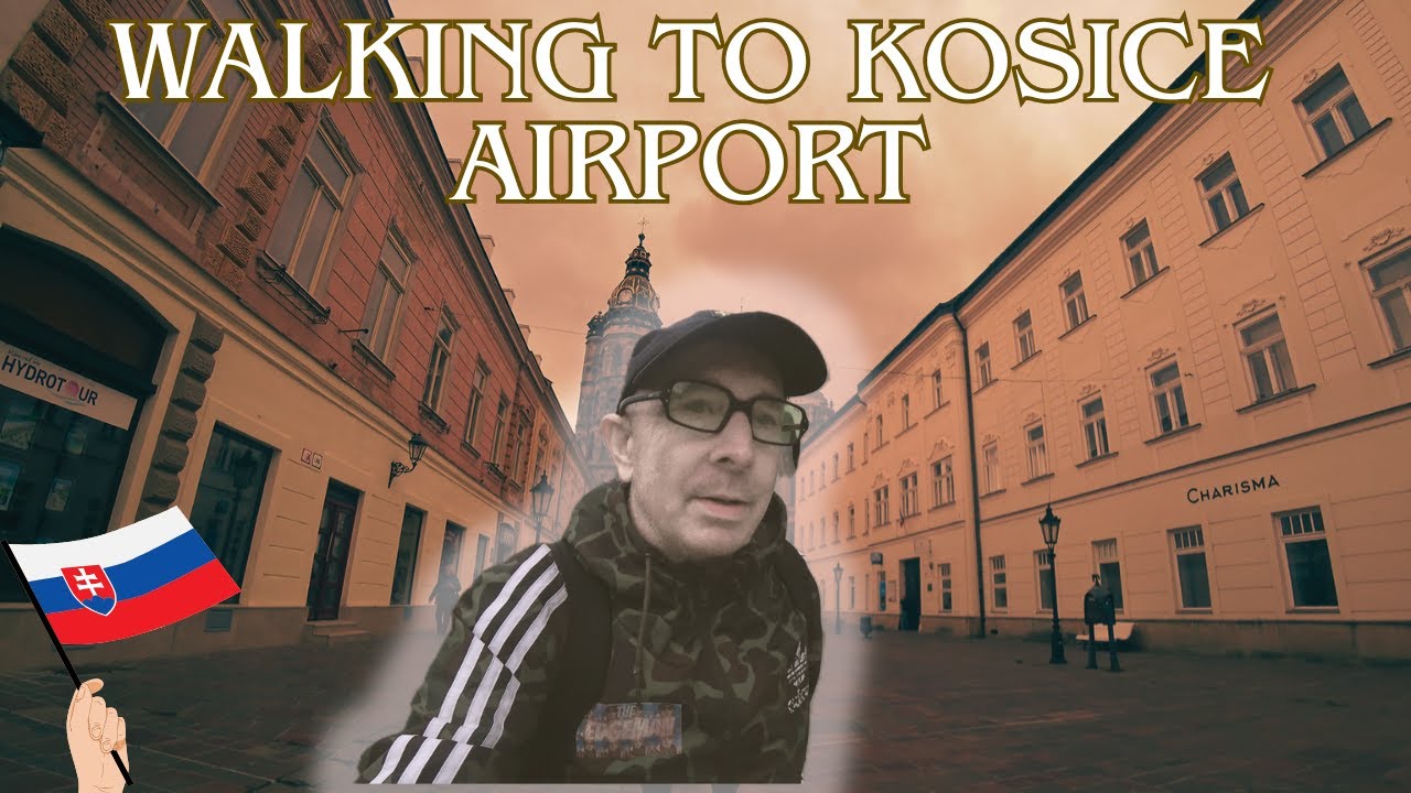 Walking to Kosice Airport