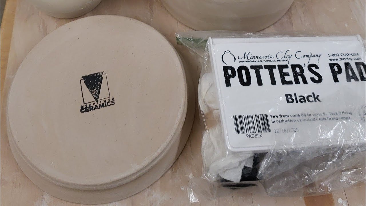 Living the Planted Life is live! underglaze stamping my pottery pieces 😍