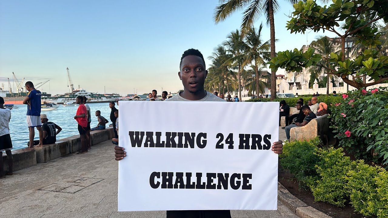 Walking for 24hrs straight 😱