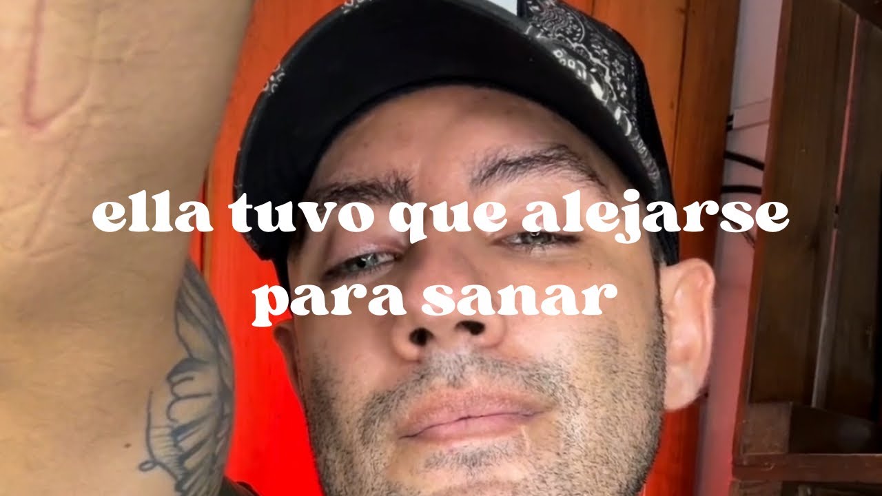 Ella tuvo que alejarse para sanar…