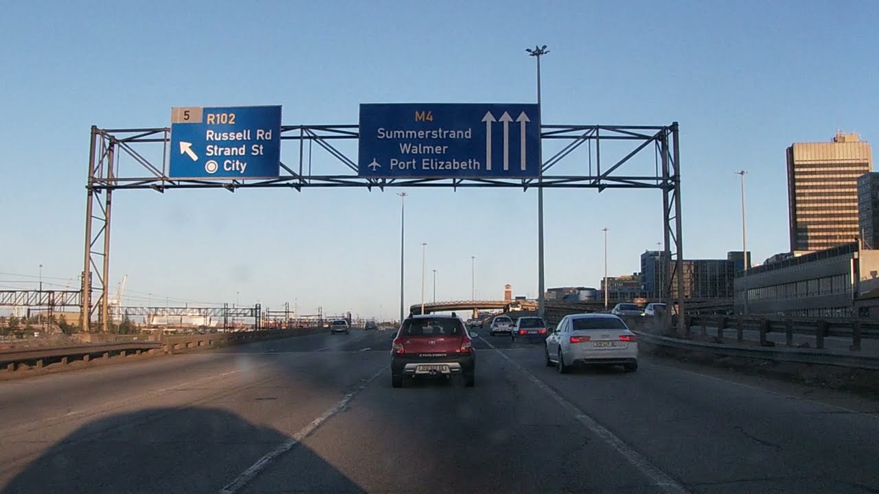 PORT ELIZABETH BASE DRIVING BACK TO THE B&B - SOUTH AFRICA.