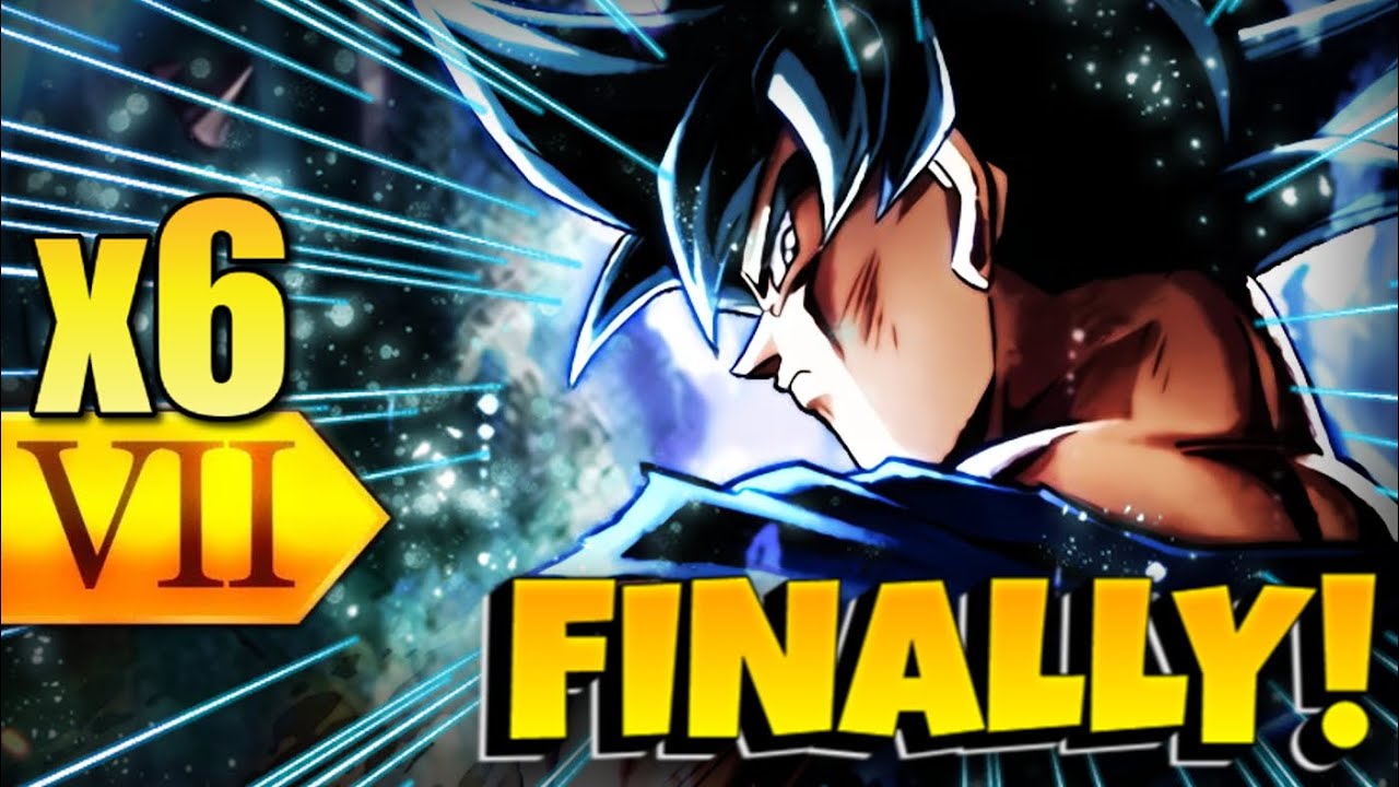 6x ZENKAI BUFFED ULTRA INSTINCT SIGN GOKU! (Dragon Ball LEGENDS)