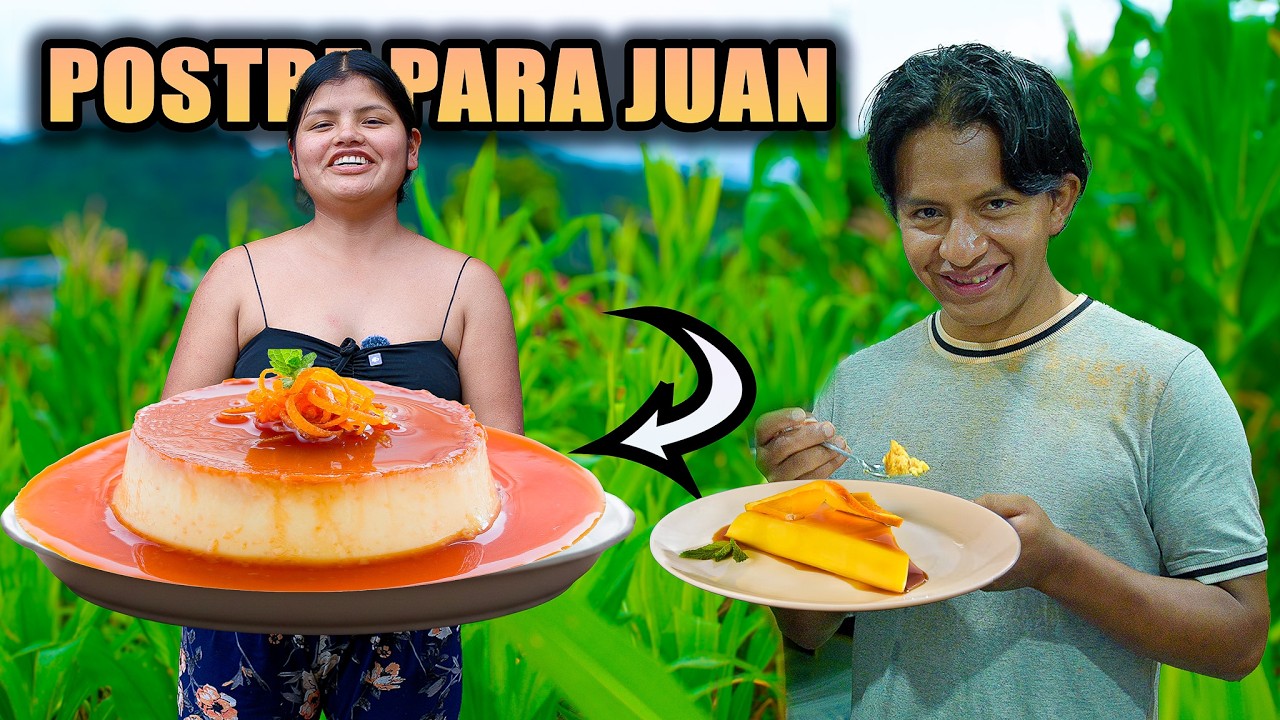 Prepare un rico QUESILLO DE NARANJA CON JUAN - NATHALIA