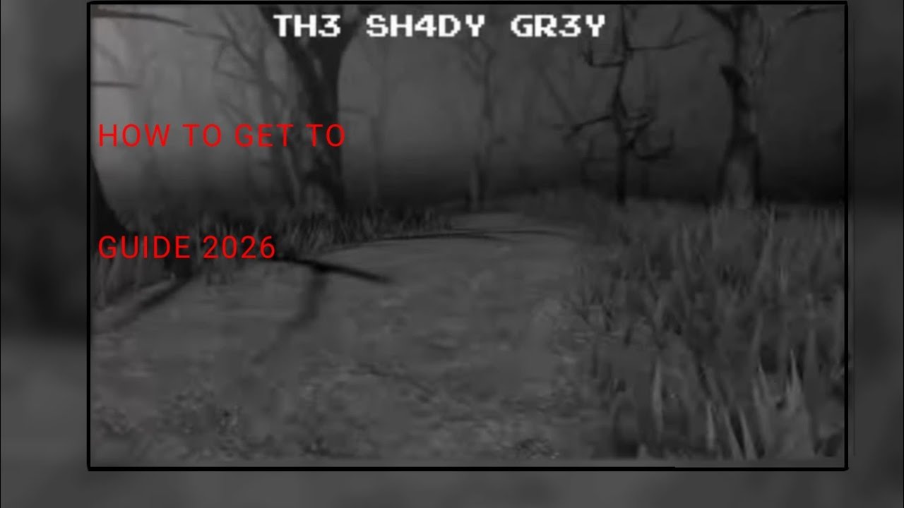 How to get to level TH3 SH4DY GR3Y/the shady grey in the backrooms redacted