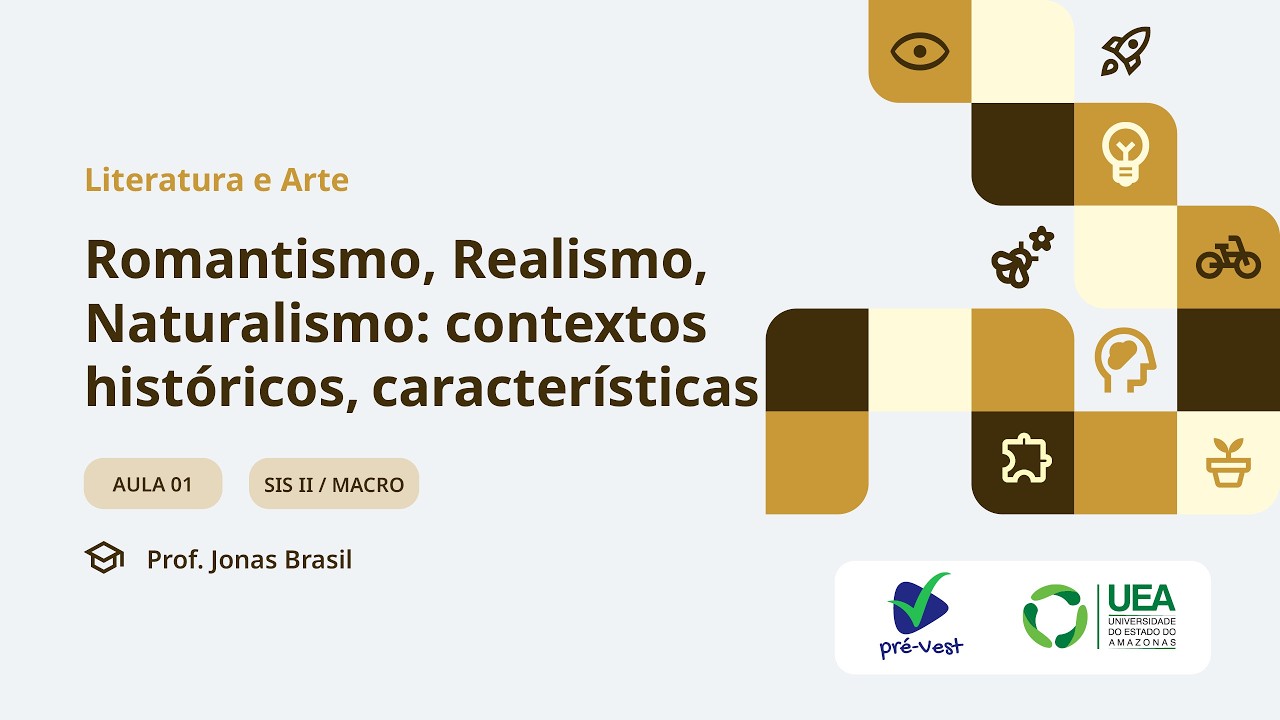 LIT – SIS 2/MACRO 2026 | Aula 1: Romantismo - Realismo - Naturalismo