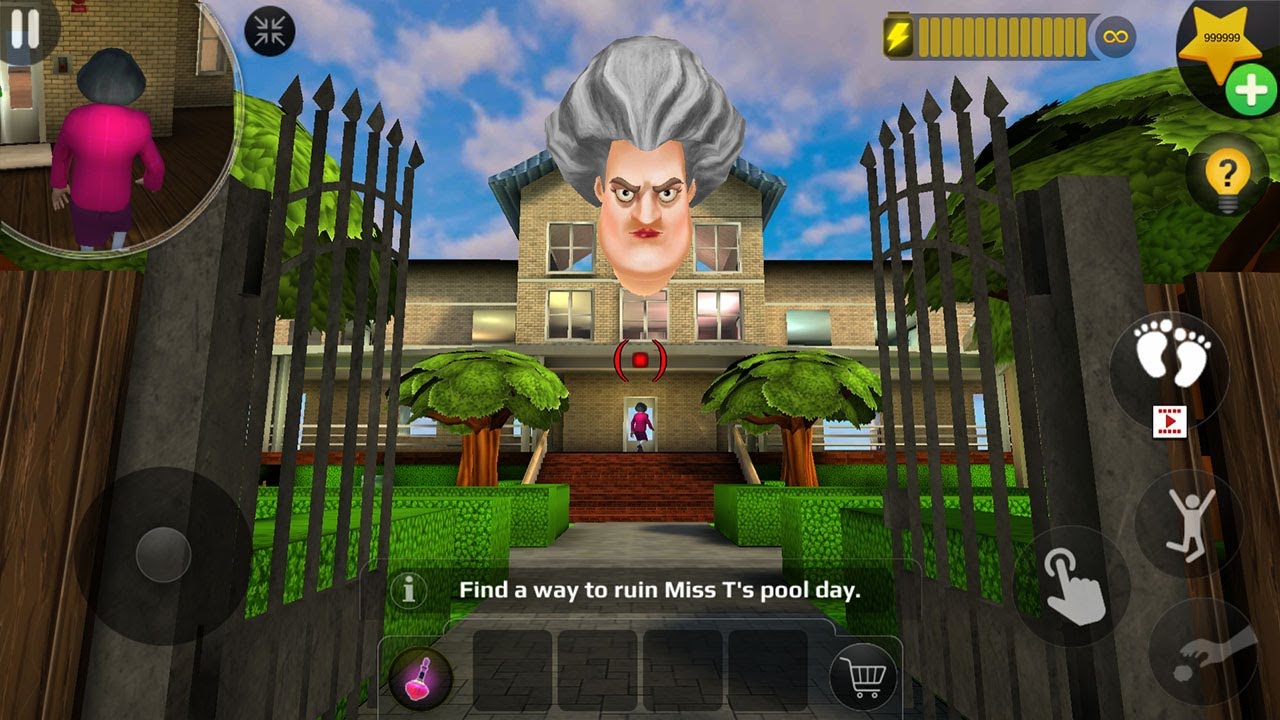 Scary Teacher 3D -miss t new update new levels gameplay