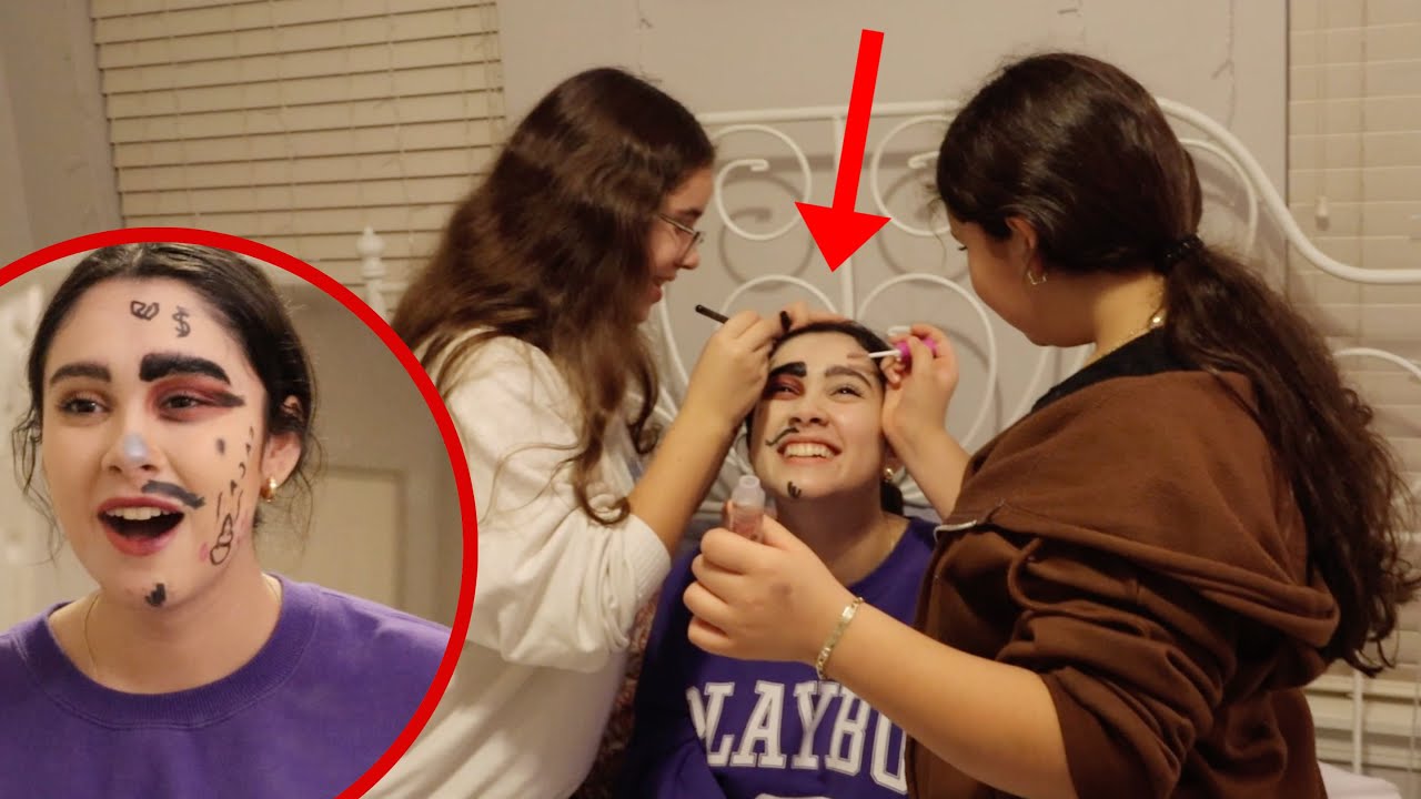 They ruined my sisters makeup!