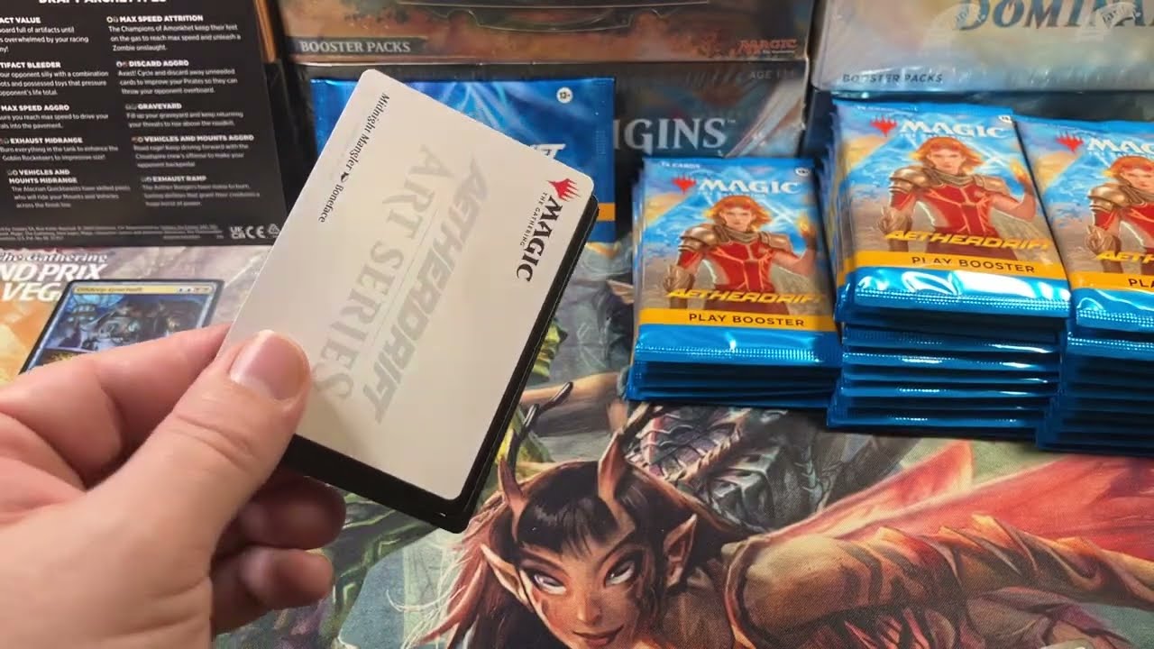 How Are The New Play Booster Boxes? Aetherdrift Opening Magic The Gathering MTG DFT Only 30 Packs?!