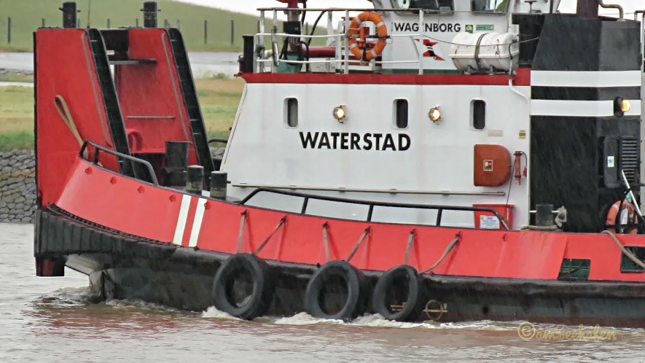 Schleppverband WAGENBORG Schlepper tugs WATERSTAD PHCT & GYAS PD2424 Emden
