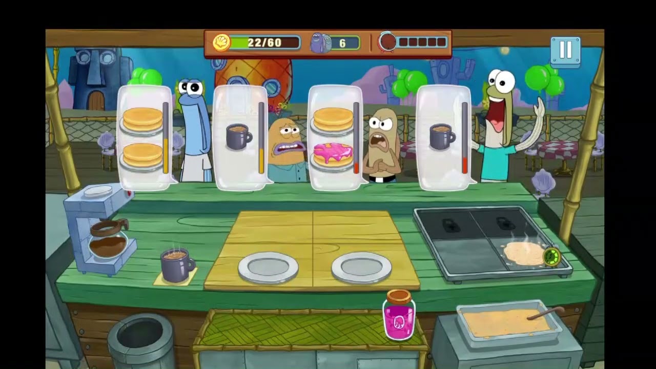 Wizard Game Reviews ep. 39 - Spongebob Krusty Cook-Off
