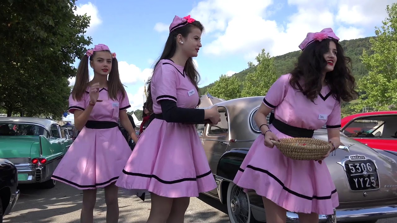 Coca-Cola Pin Up Contest 2017 and Old Car Festival in Aarburg