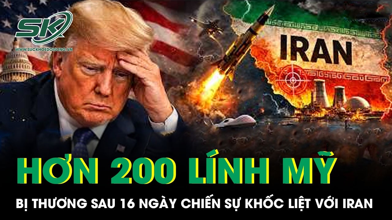Hơn 200 lính Mỹ bị thương sau 16 ngày chiến sự khốc liệt với Iran