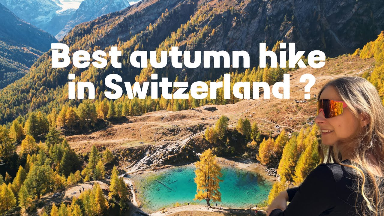 The Most Beautiful Autumn Hike in Switzerland 🍂 | Lac Bleu Arolla & Golden Larches