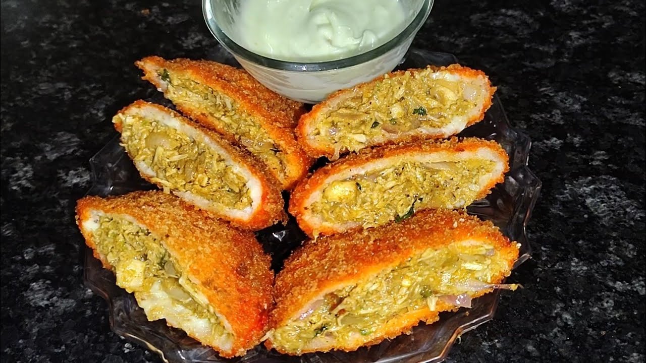 इफ़्तार में बनाएं बच्चों के लिए चिकन ब्रेड पॉकेट की रेसिपी | Ramzan special Chicken Bread Pockets 