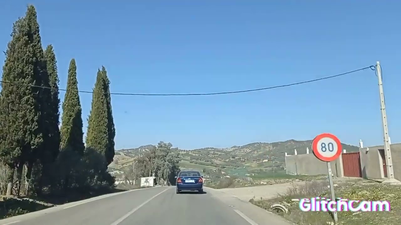 طريق وزان شفشاون Route Ouezzane Chefchaouen