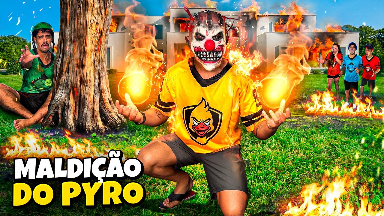 EU VESTI A MÁSCARA DO PYRO *queimei a liga?