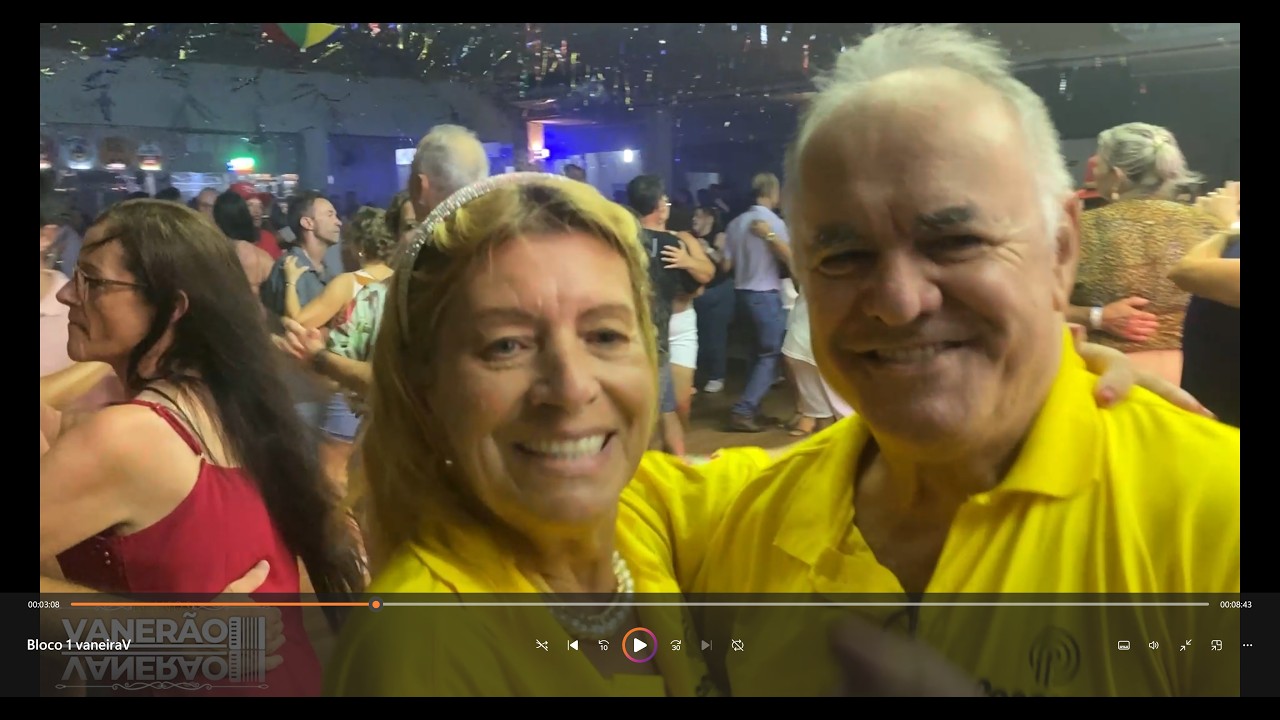 Abertura do Baile no Clube Balança com Grupo Vanerão em Santo Amaro da Imperatriz