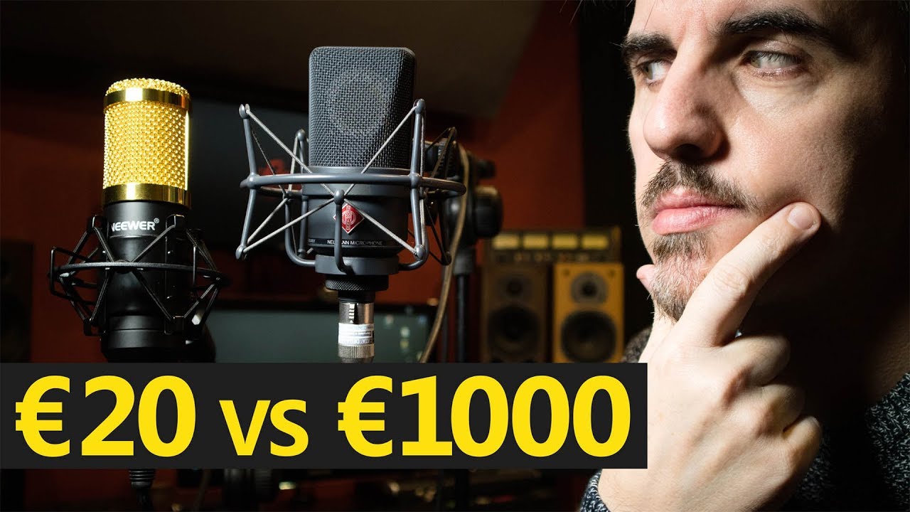 Microfono da 20&euro; contro microfono da 1000&euro;, quale fa per te? | Review | Red Sprecacenere