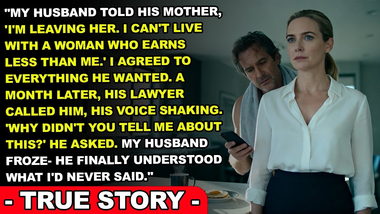 My Husband Said I Earned Too Little — He Never Knew I Owned the Penthouse