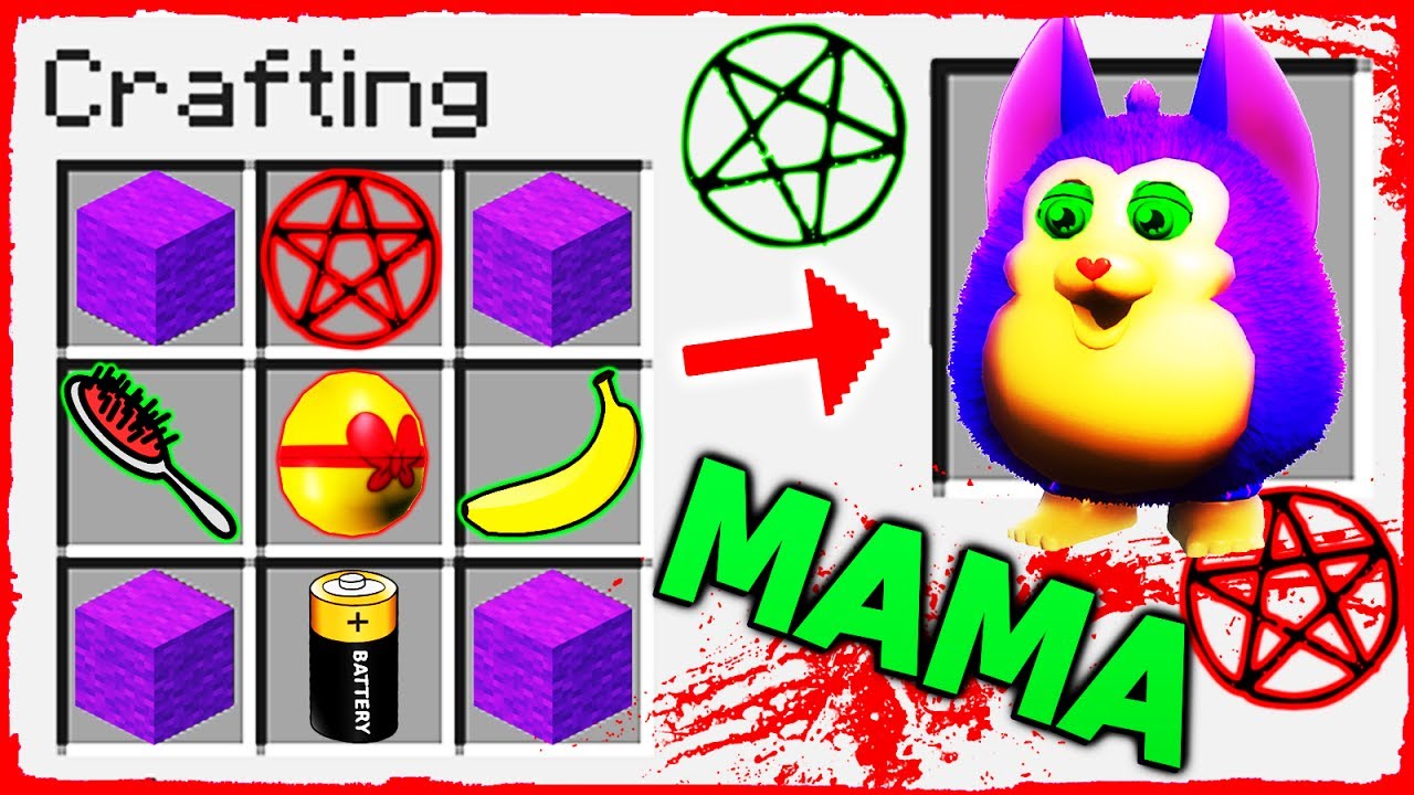 Minecraft - How to Summon TATTLETAIL in Crafting Table!