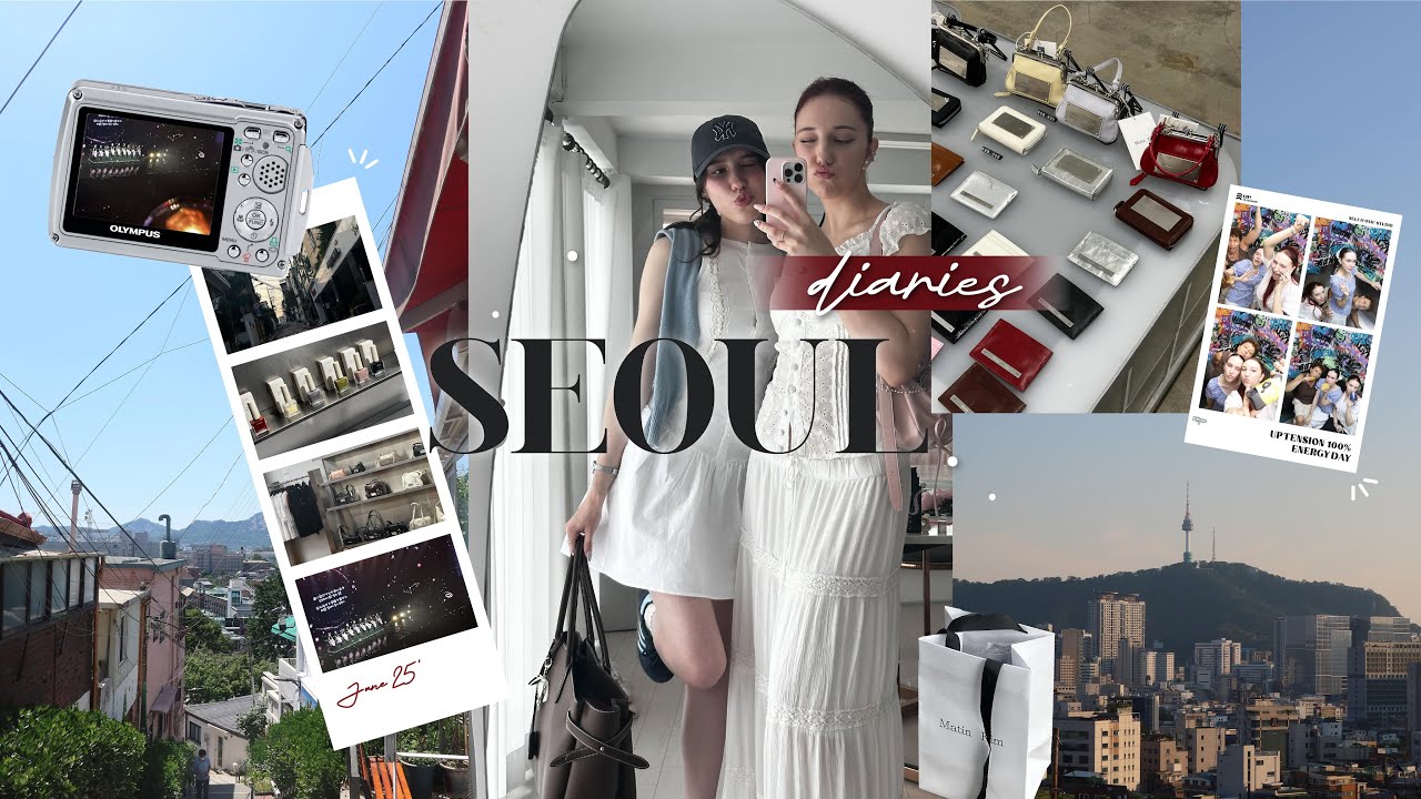 Seoul Diaries 25' | Chill vlog, Summer in Korea, &TEAM Concert, Han River, Shopping on Seongsu
