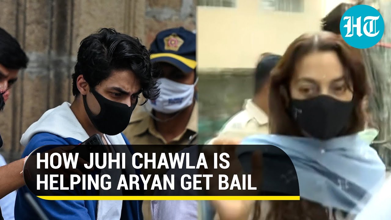 Aryan Khan still in jail due to late paperwork; Juhi Chawla seen at court to give surety for bail