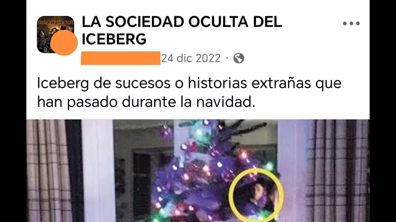 Sucesos o historias extrañas durante navidad (LA SOCIEDAD OCULTA DEL ICEBERG) - MÓNICARAMELO.