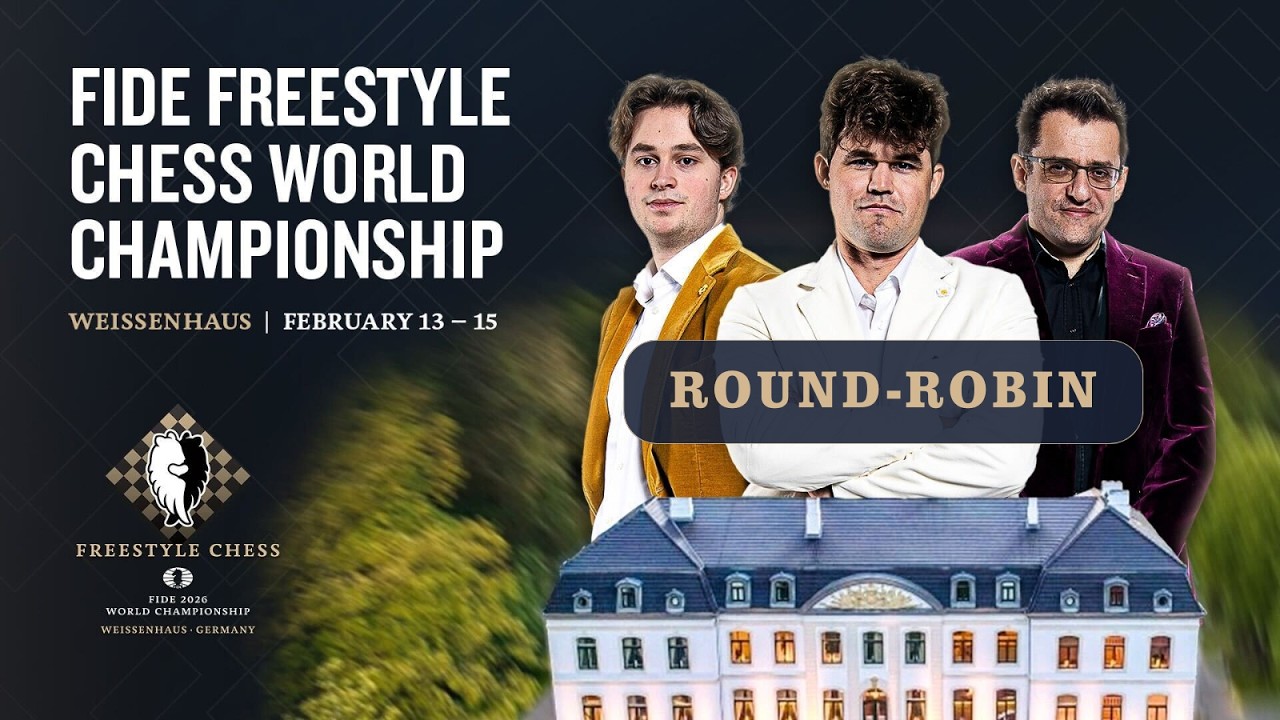 CHESS | FIDE Freestyle World Championship | ft. Carlsen, Keymer, Aronian, Caruana, Erigaisi and more