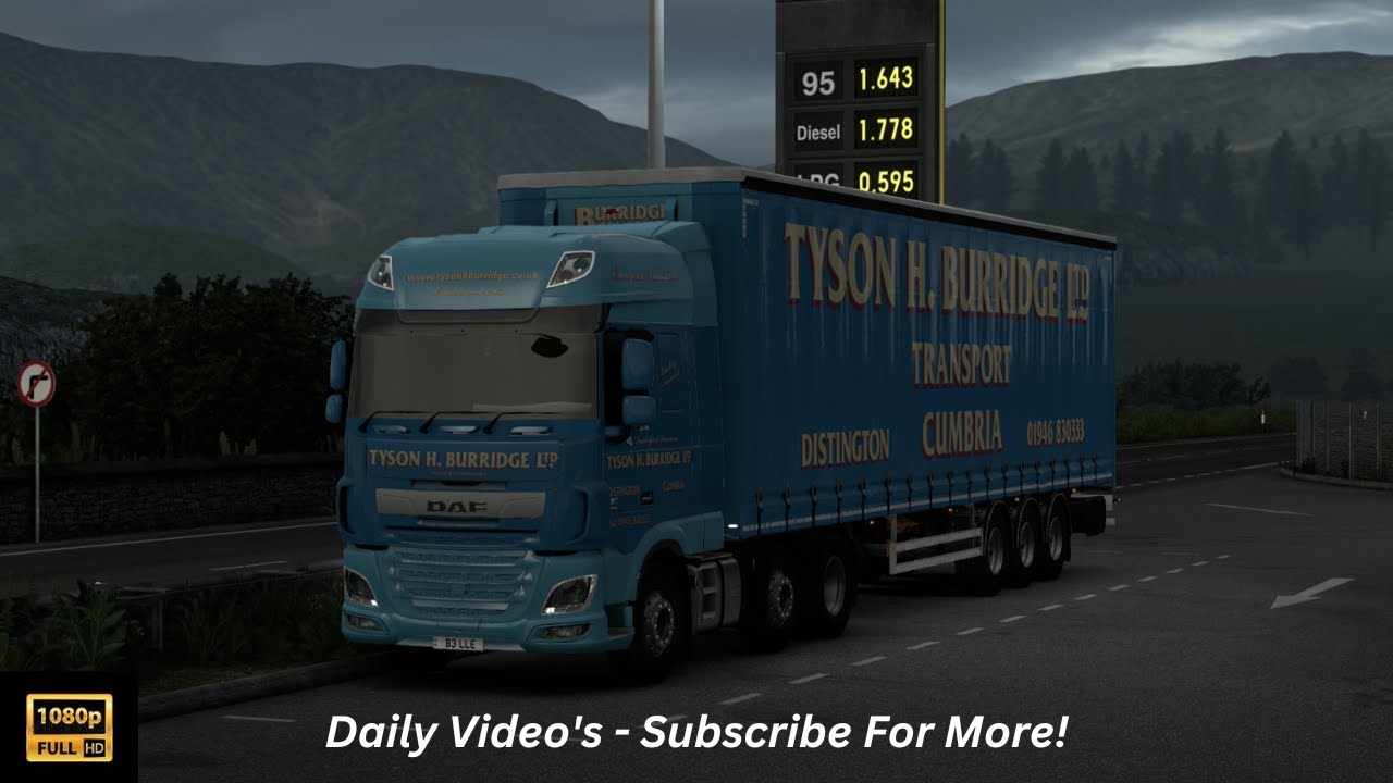 ETS 2 - 1.46 | Realistic Truck Driving In The UK | DAF XF 106 | Promods 2.63 | Part 1