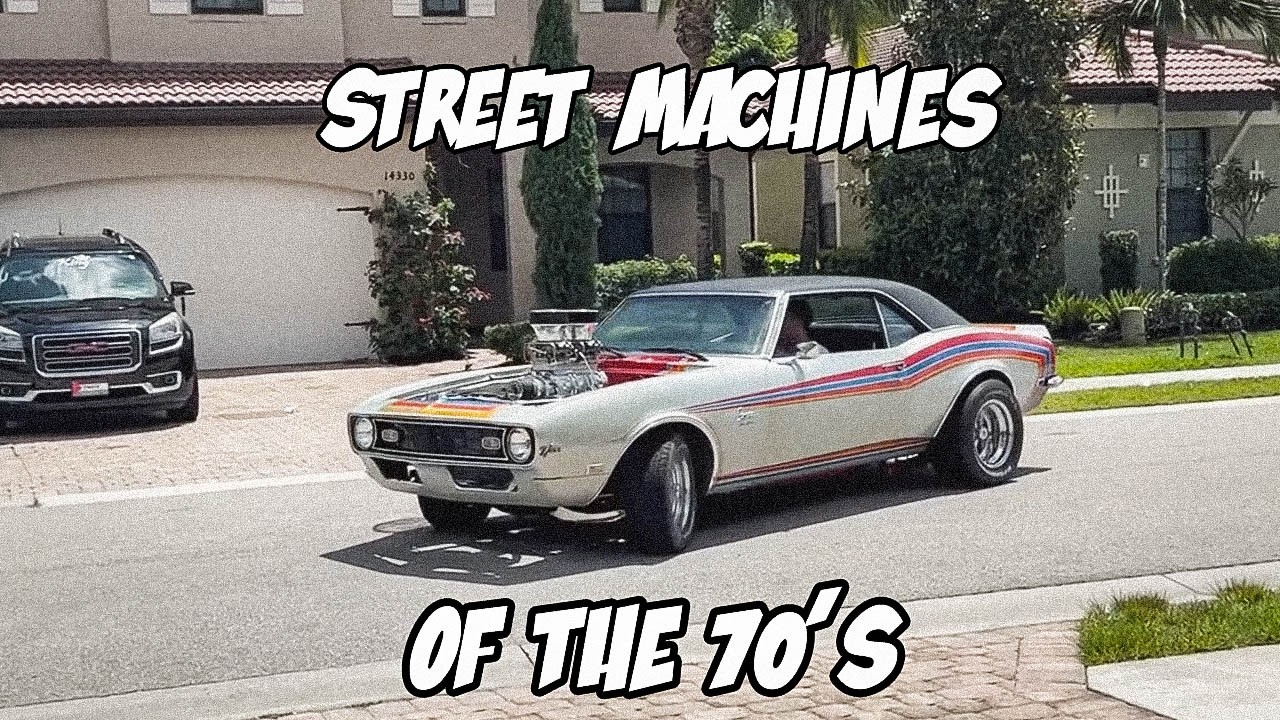 Street Machines of the 70s Ep.2 Rarest and Strangest American Muscle Cars with Loudest Exhaust