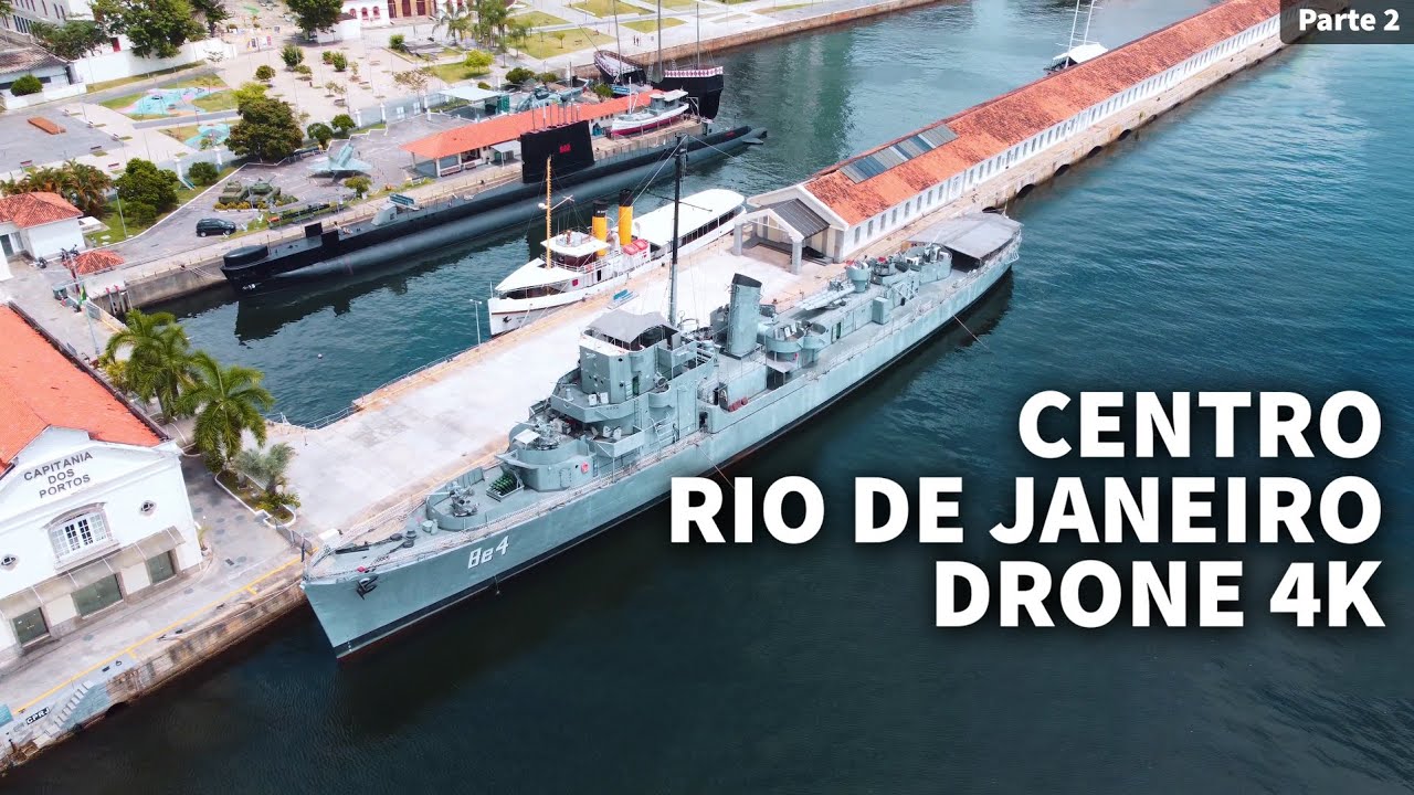 Downtown Rio de Janeiro (Part 2) - Drone 4k