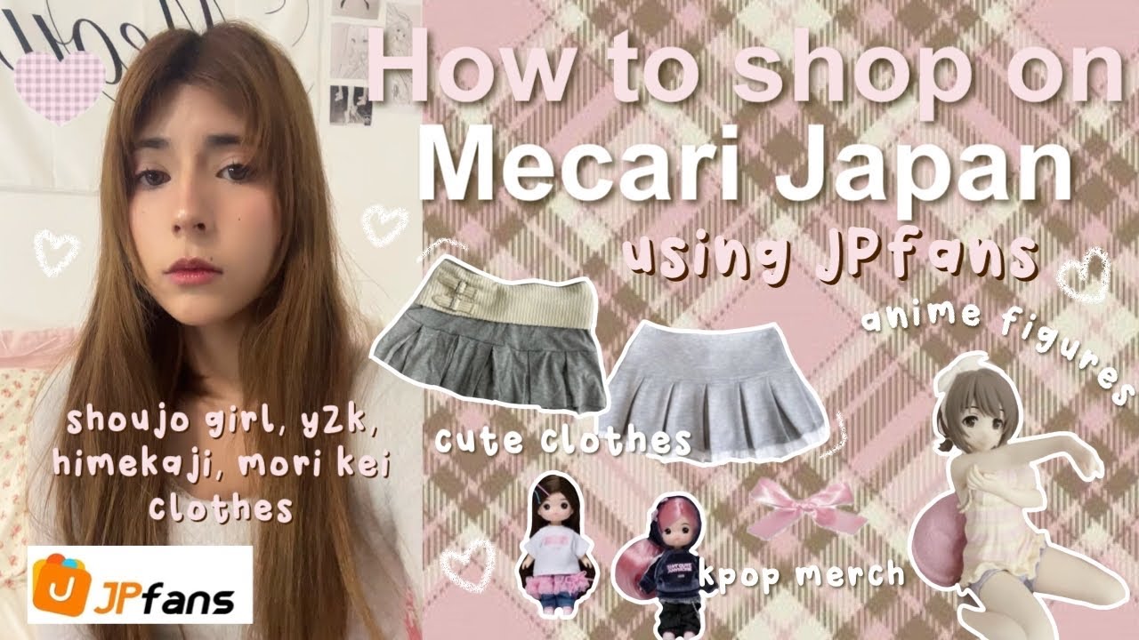 Как делать покупки на Mecari Japan, используя JPfans 🪽🩰|| сёдзё-девушка, японская мода, kpop-мерч...