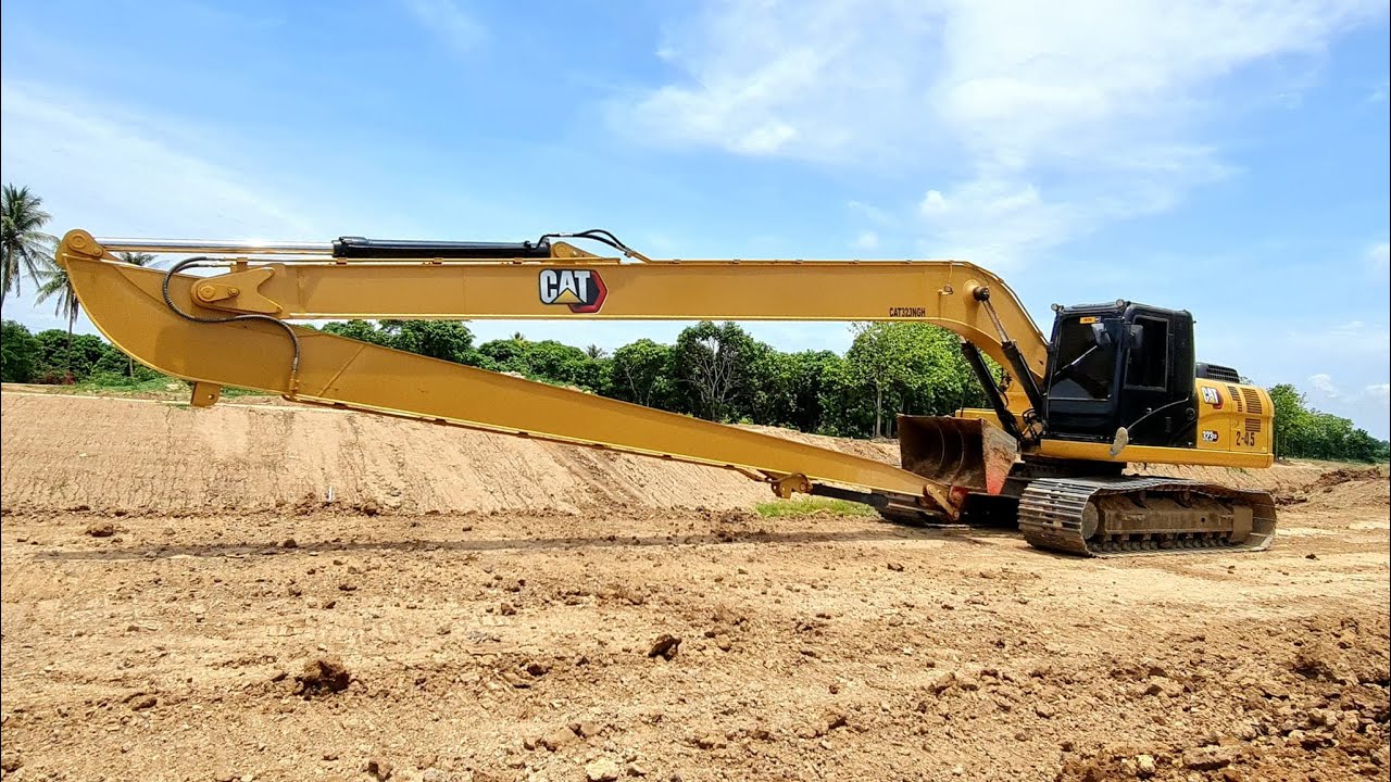 CAT 320GX CAT 323GX บูมยาว 18 เมตร มาแล้วครับแพ็คคู่รถขุดแคตรุ่น GX พาชมการทำงาน จัดให้ยาวๆจุใจไปเลย
