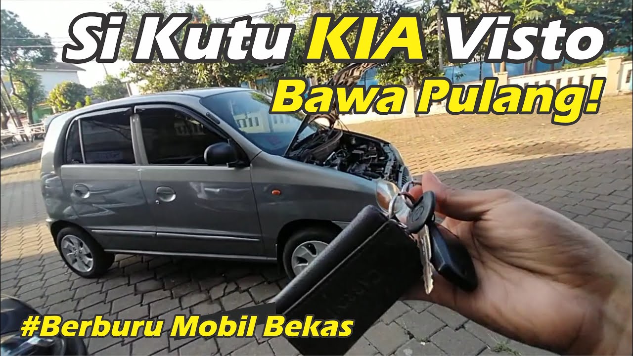 Inspeksi Kia Visto 2002 Murah diTangerang! || Siap di makeover si mungil abu ini.. #CarVlog